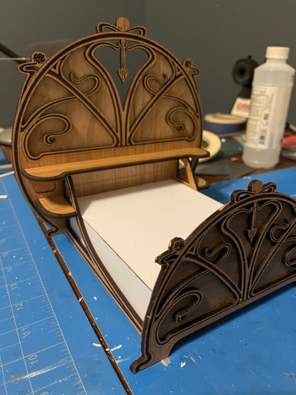 Art Nouveau Bed Frame