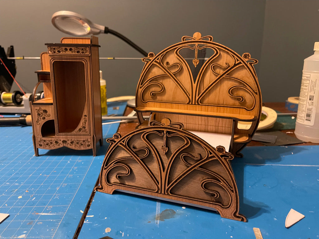 Art Nouveau Bed Frame